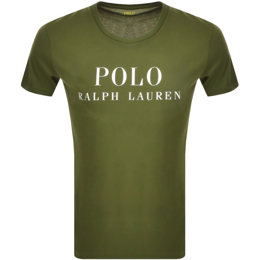 Alternative Image for ProductRalph Lauren Crew Neck T Shirt Khaki1