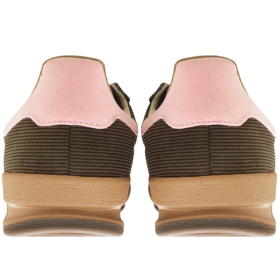 Alternative Image for Productadidas Originals Cord Trainers Brown2