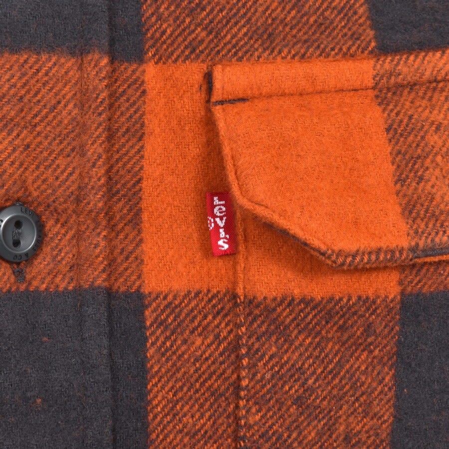 Alternative Image for ProductLevis Classic Worker Long Sleeve Shirt Orange3