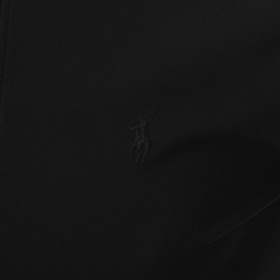 Alternative Image for ProductRalph Lauren Zip Polo T Shirt Black3