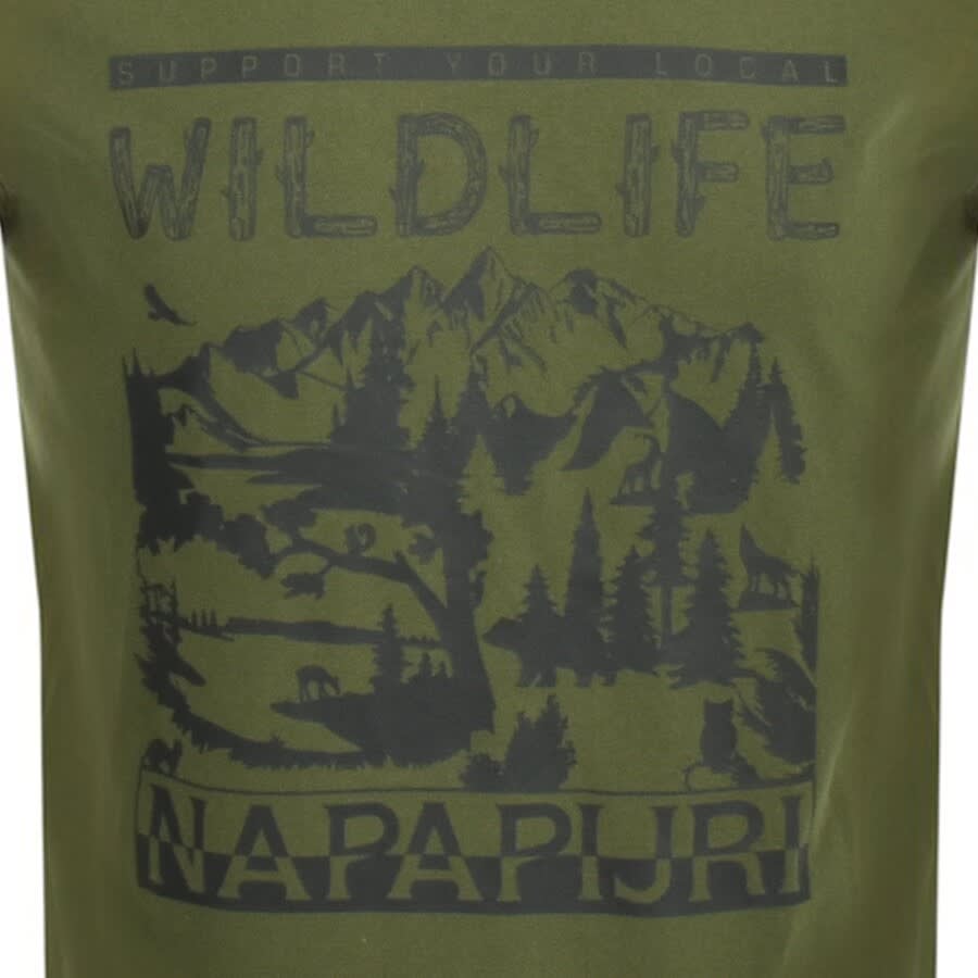 Alternative Image for ProductNapapijri S Latemar T Shirt Green3