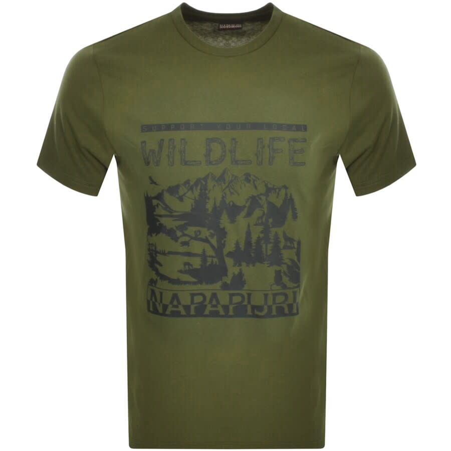 Alternative Image for ProductNapapijri S Latemar T Shirt Green1