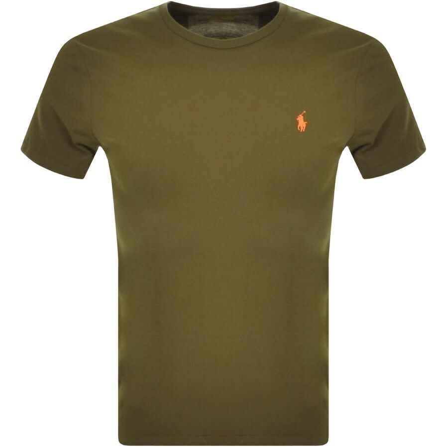 Alternative Image for ProductRalph Lauren Crew Neck T Shirt Green1