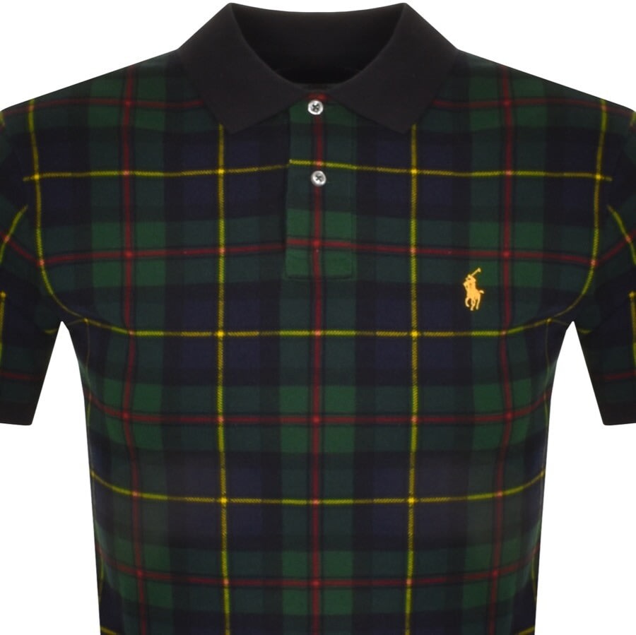 Alternative Image for ProductRalph Lauren Custom Slim Fit Polo T Shirt Green2