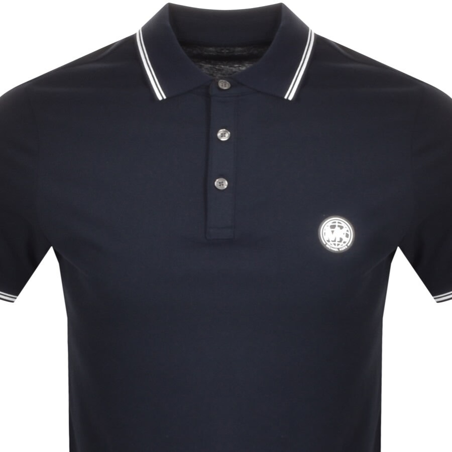Alternative Image for ProductMichael Kors Global Polo T Shirt Navy2