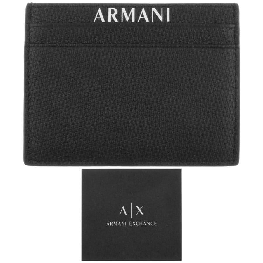 armani exchange black watch women