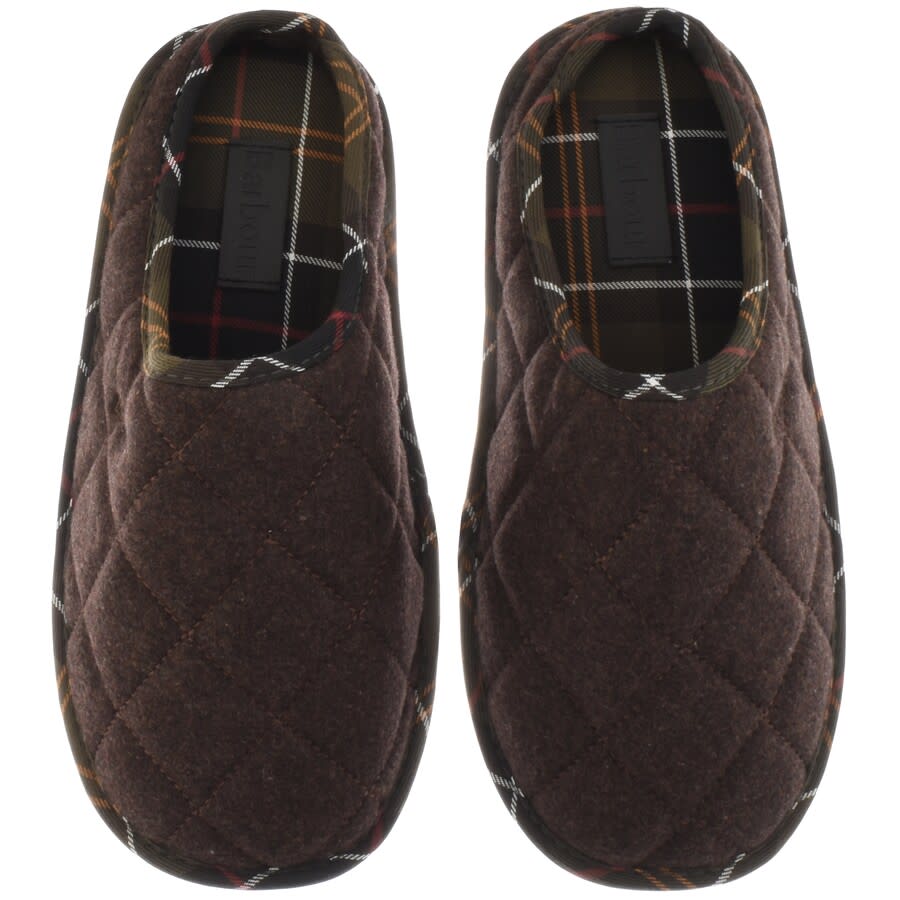 Alternative Image for ProductBarbour Swinburne Slippers Brown1