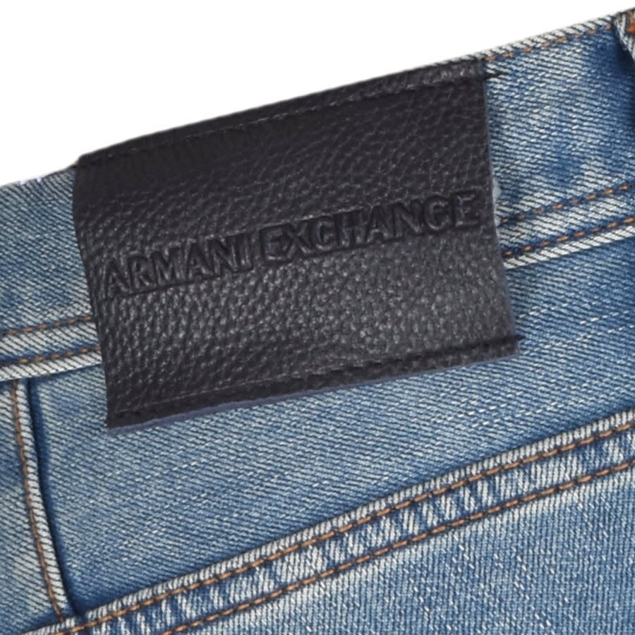 Alternative Image for ProductArmani Exchange J13 Slim Fit Jeans Blue3