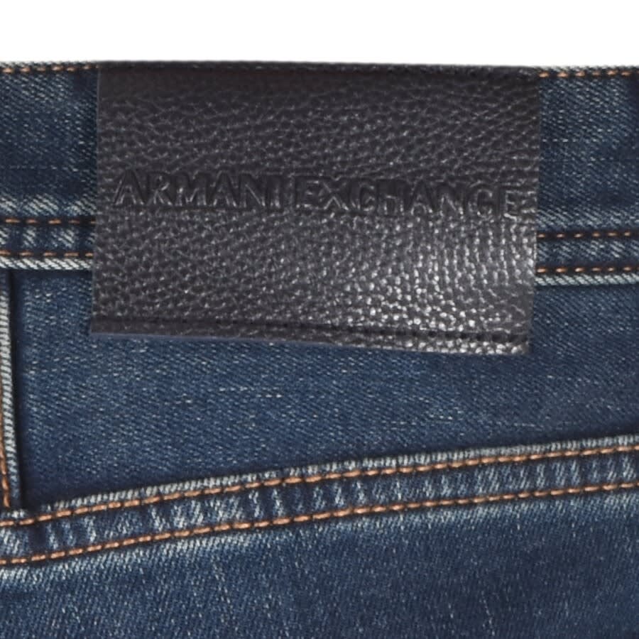 Alternative Image for ProductArmani Exchange J13 Slim Fit Jeans Blue3