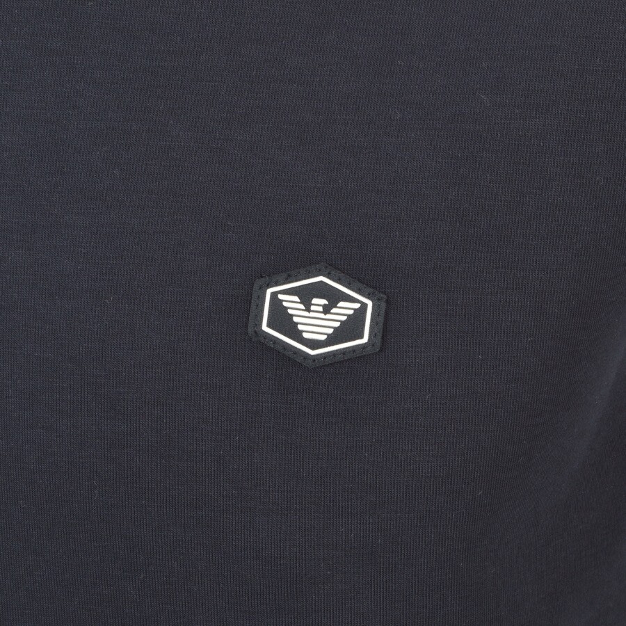 Alternative Image for ProductEmporio Armani Logo Hoodie Navy3