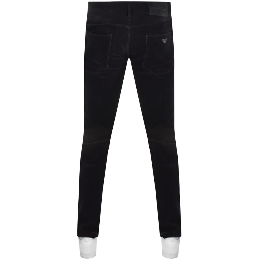 Alternative Image for ProductEmporio Armani Slim Fit Corduroy Jeans Navy2