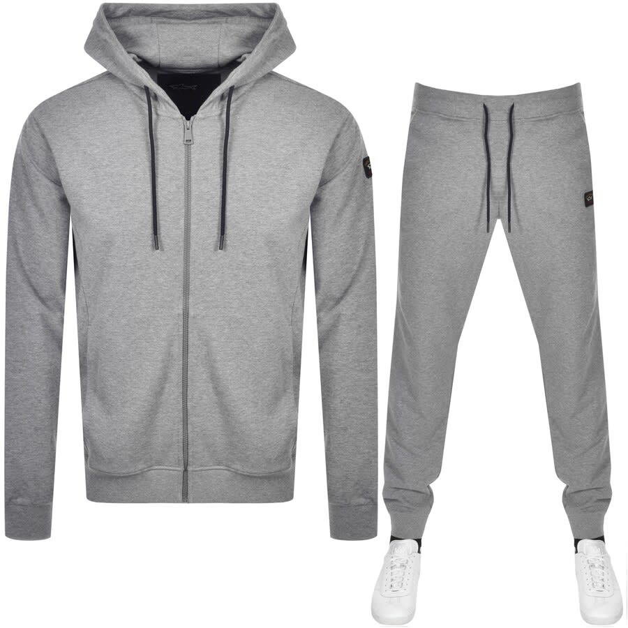 Paul and shark grey tracksuit clearance