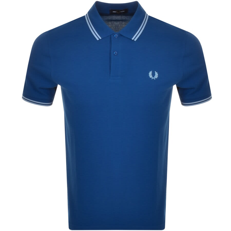 Alternative Image for ProductFred Perry Twin Tipped Polo T Shirt Blue1