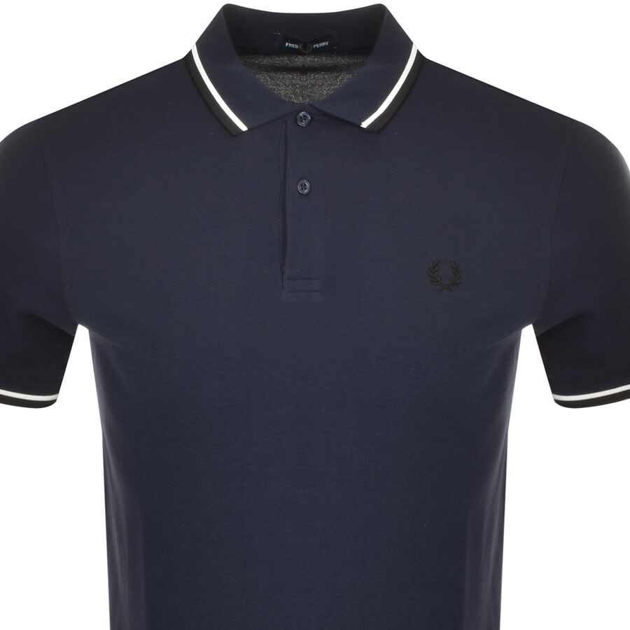 Alternative Image for ProductFred Perry Twin Tipped Polo T Shirt Navy2