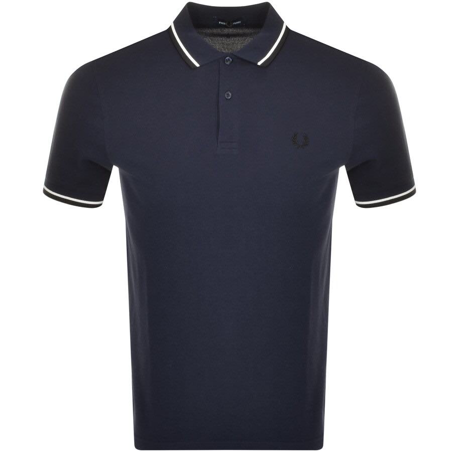 Alternative Image for ProductFred Perry Twin Tipped Polo T Shirt Navy1