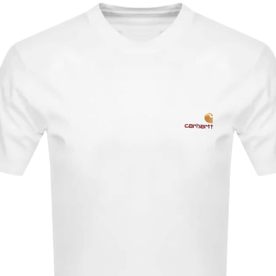 Alternative Image for ProductCarhartt American Script T Shirt White2