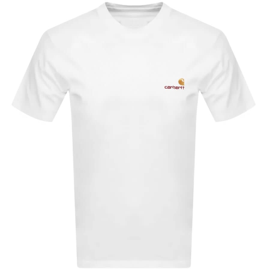 Alternative Image for ProductCarhartt American Script T Shirt White1