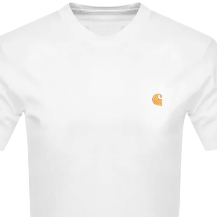 Alternative Image for ProductCarhartt Chase Short Sleeved T Shirt White2