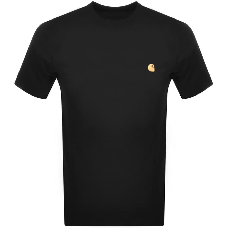 Alternative Image for ProductCarhartt Chase Short Sleeved T Shirt Black1