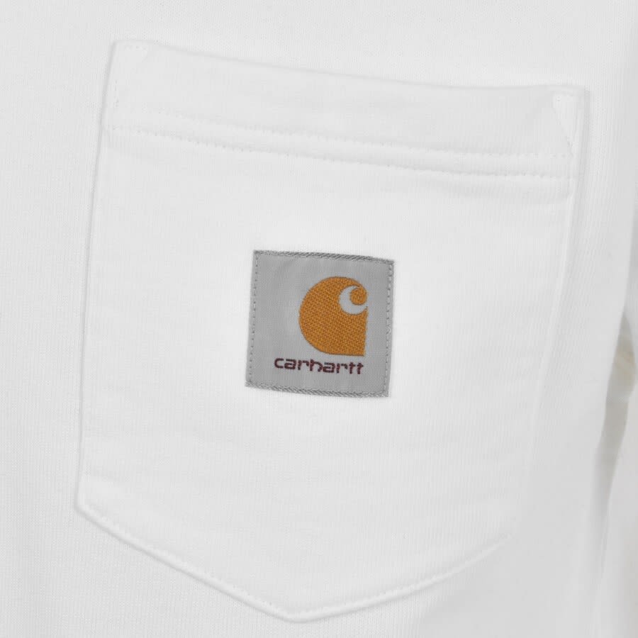 Alternative Image for ProductCarhartt Pocket Sweatshirt White3