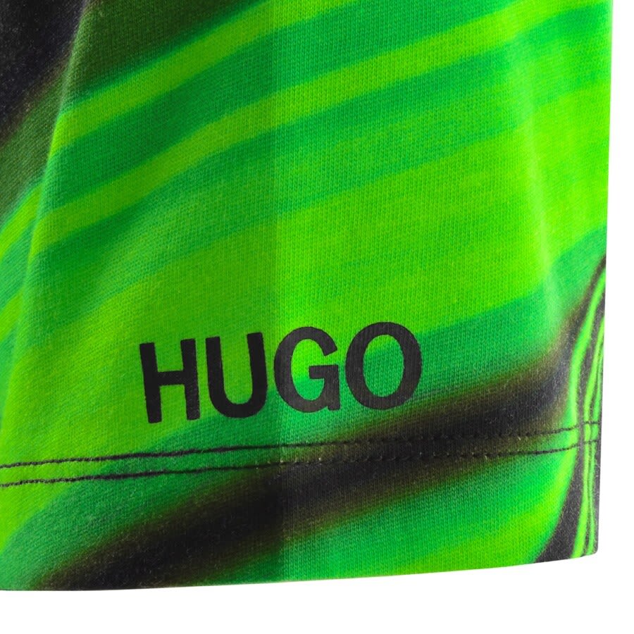 Alternative Image for ProductHUGO Dlitch Crew Neck T Shirt Black3