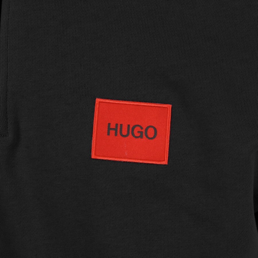 Alternative Image for ProductHUGO Durty Half Zip Sweatshirt Black3