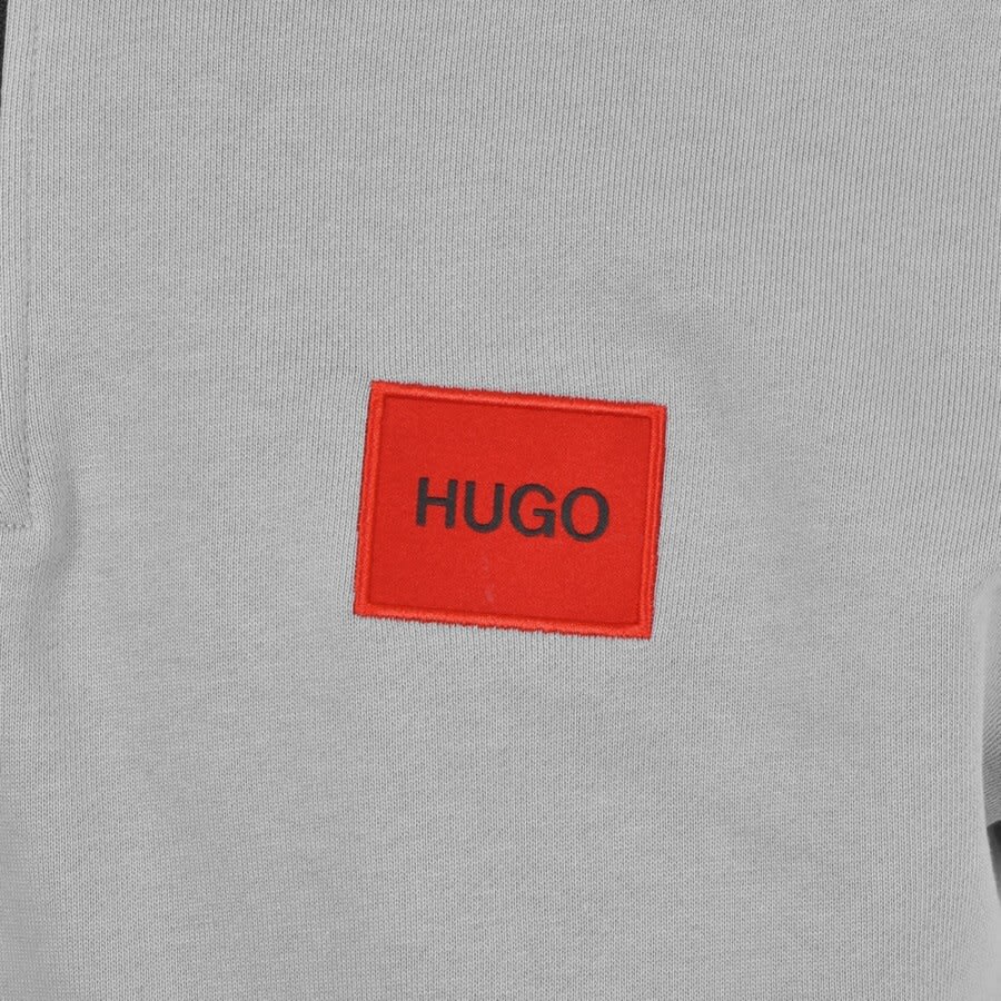 Alternative Image for ProductHUGO Durty Half Zip Sweatshirt Grey3