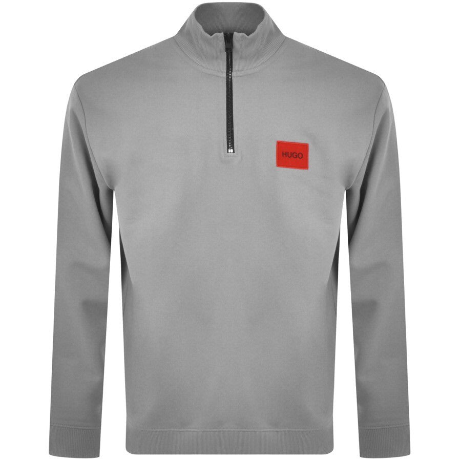 Alternative Image for ProductHUGO Durty Half Zip Sweatshirt Grey1