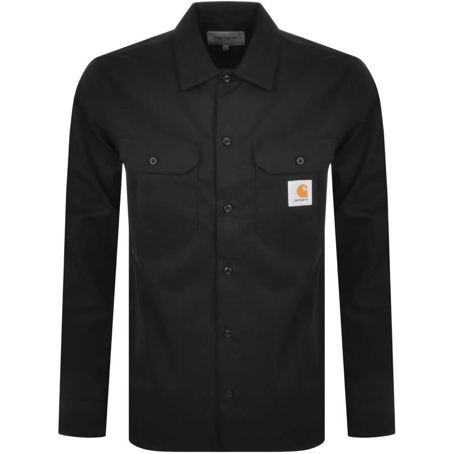 carhartt master shirt black