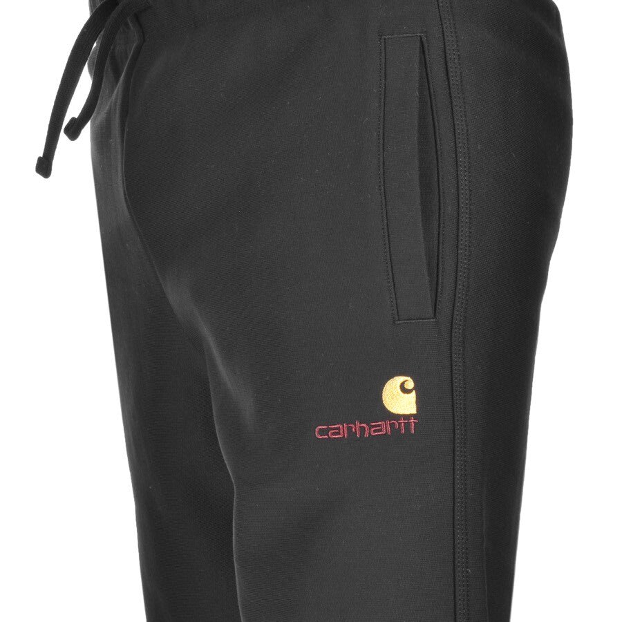 Alternative Image for ProductCarhartt American Script Jogging Bottoms Black3