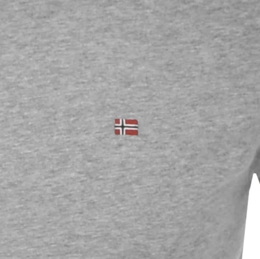 Alternative Image for ProductNapapijri Salis C Short Sleeve T Shirt Grey3