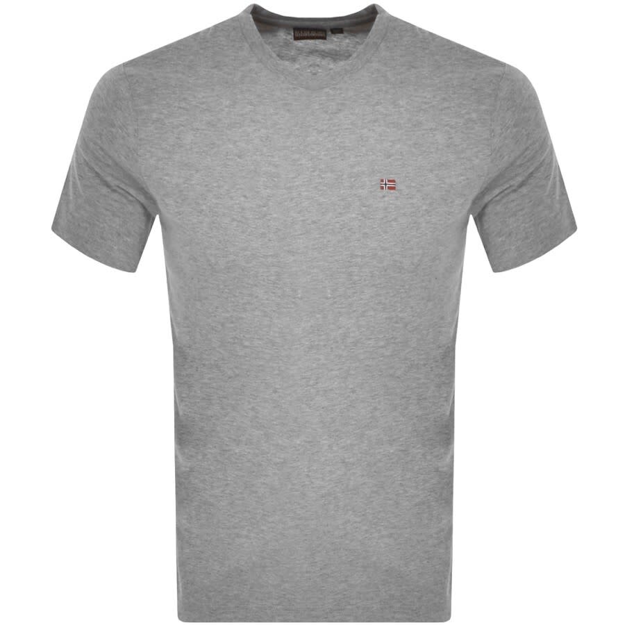Alternative Image for ProductNapapijri Salis C Short Sleeve T Shirt Grey1