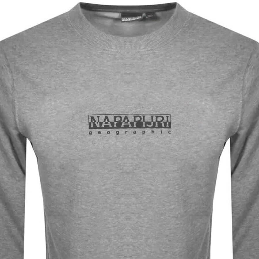 Alternative Image for ProductNapapijri B Box Crew Sweatshirt Grey2
