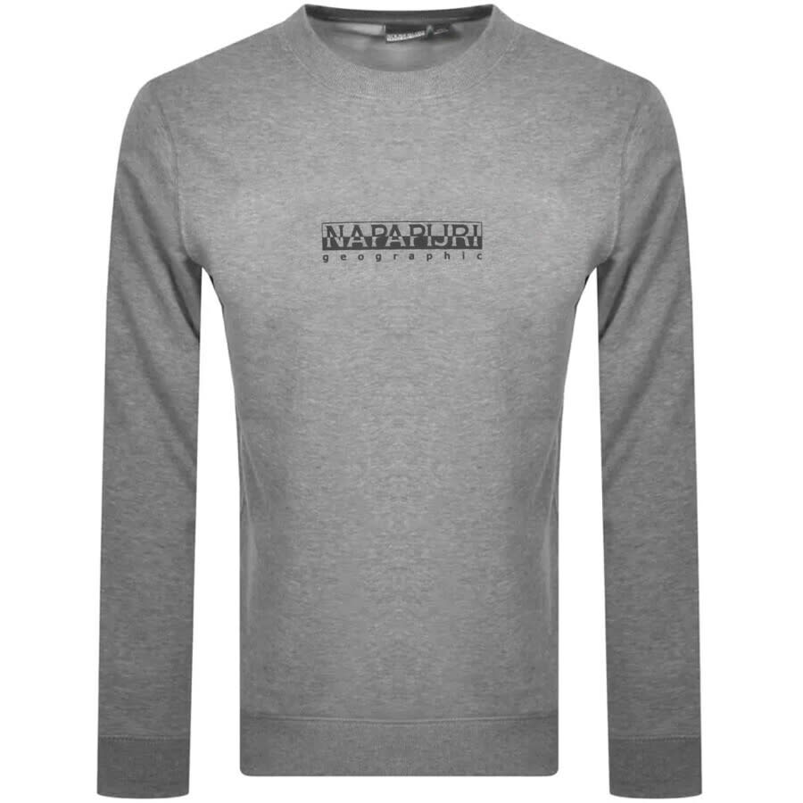 Alternative Image for ProductNapapijri B Box Crew Sweatshirt Grey1