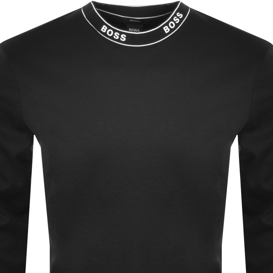 Alternative Image for ProductBOSS Talley 14 Logo Long Sleeved T Shirt Black2