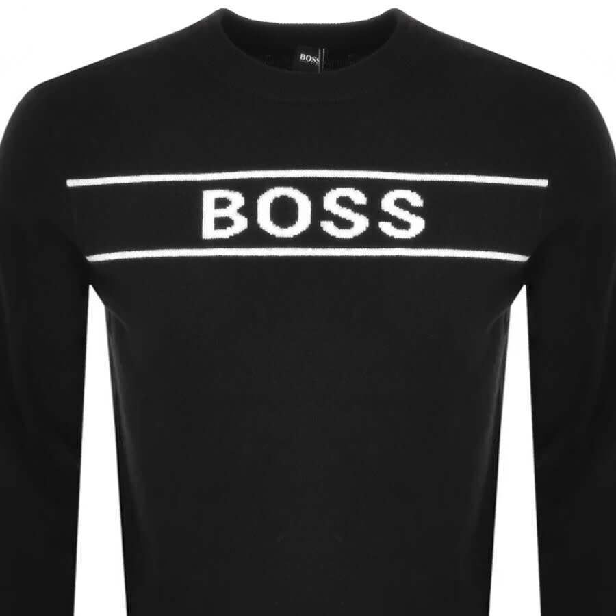 Alternative Image for ProductBOSS Ubali Knit Jumper Black2
