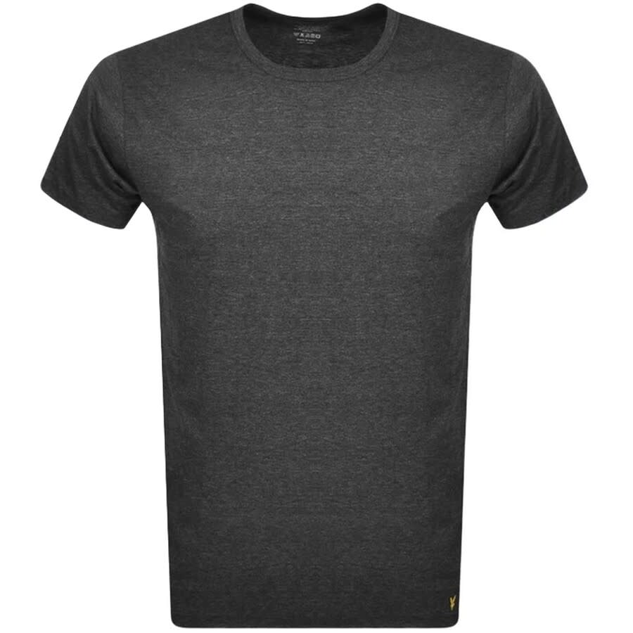 Alternative Image for ProductLyle And Scott Three Lounge Pack T Shirts Khaki3