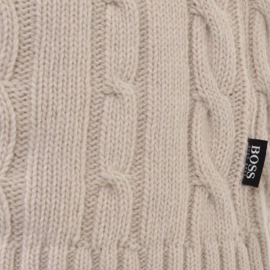 Alternative Image for ProductBOSS Namazio Cable Knit Jumper Cream3