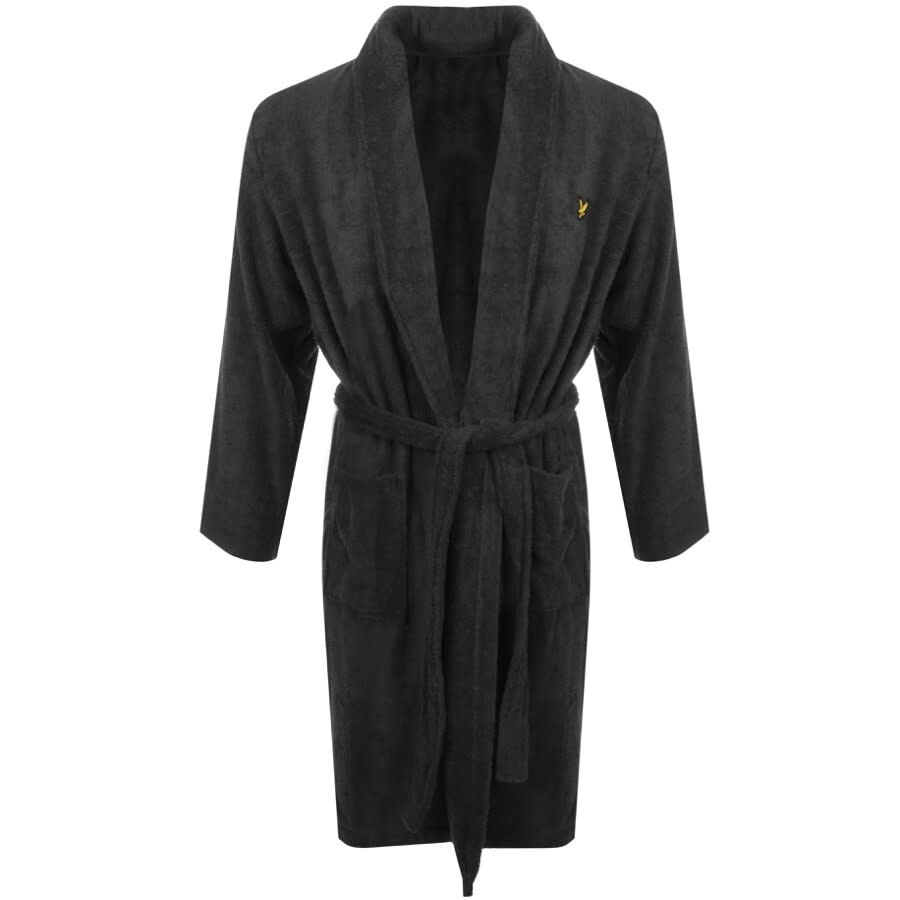 Lyle And Scott Jeremy Dressing Gown Grey | Mainline Menswear Australia