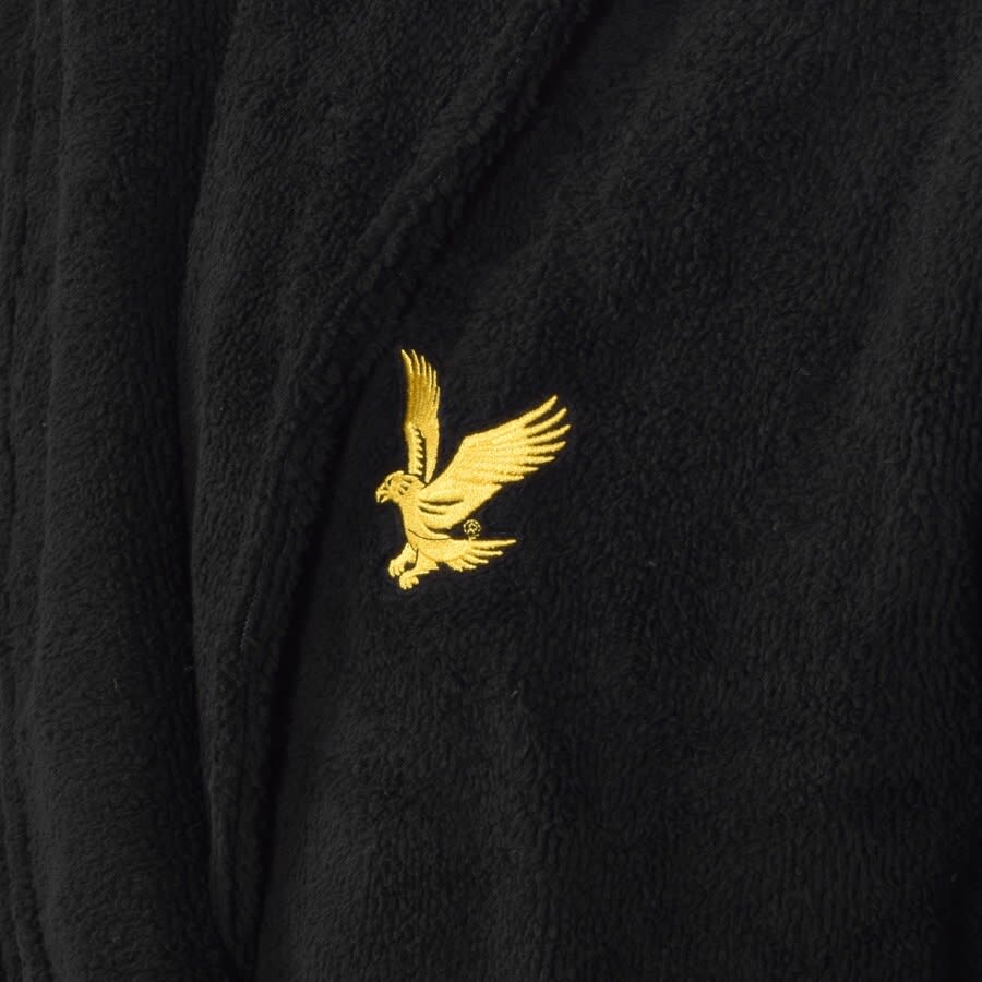 Alternative Image for ProductLyle And Scott Jeremy Dressing Gown Black3