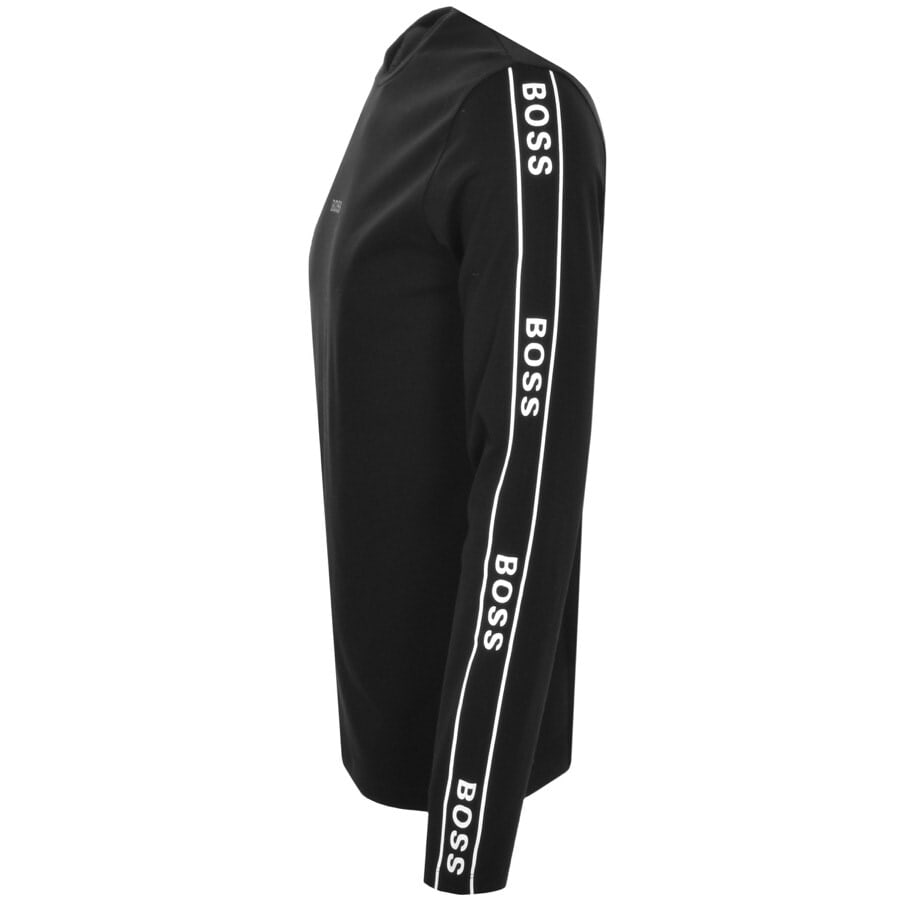 Alternative Image for ProductBOSS Long Sleeved TWrapped T Shirt Black3
