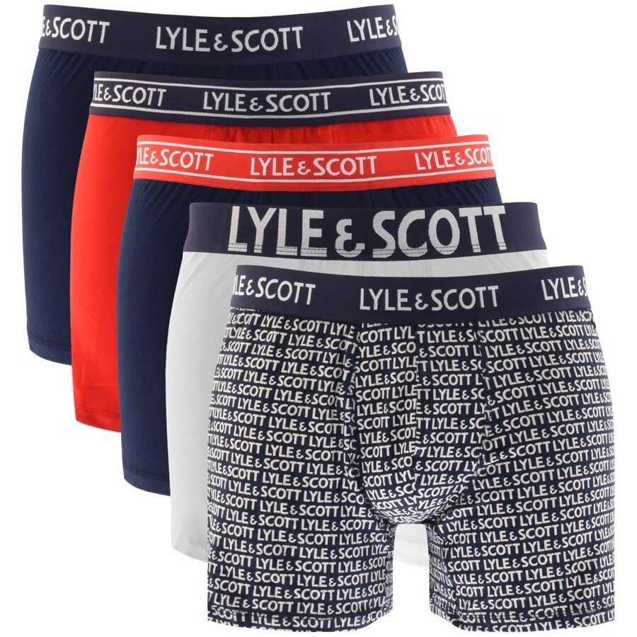 Alternative Image for ProductLyle And Scott Five Pack Boxer Shorts1