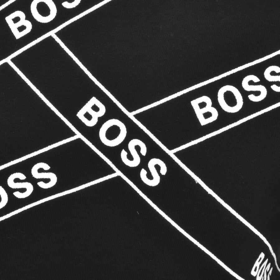 Alternative Image for ProductBOSS Wrapped Sweatshirt Black3