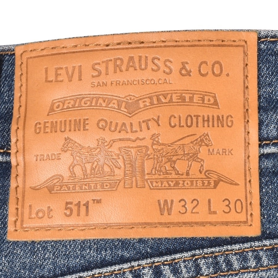 Alternative Image for ProductLevis 511 Slim Fit Jeans Dark Wash Blue3