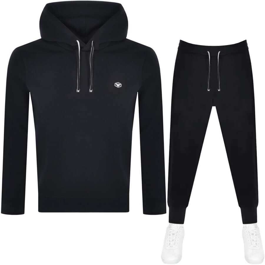 Alternative Image for ProductEmporio Armani Hooded Tracksuit Navy1