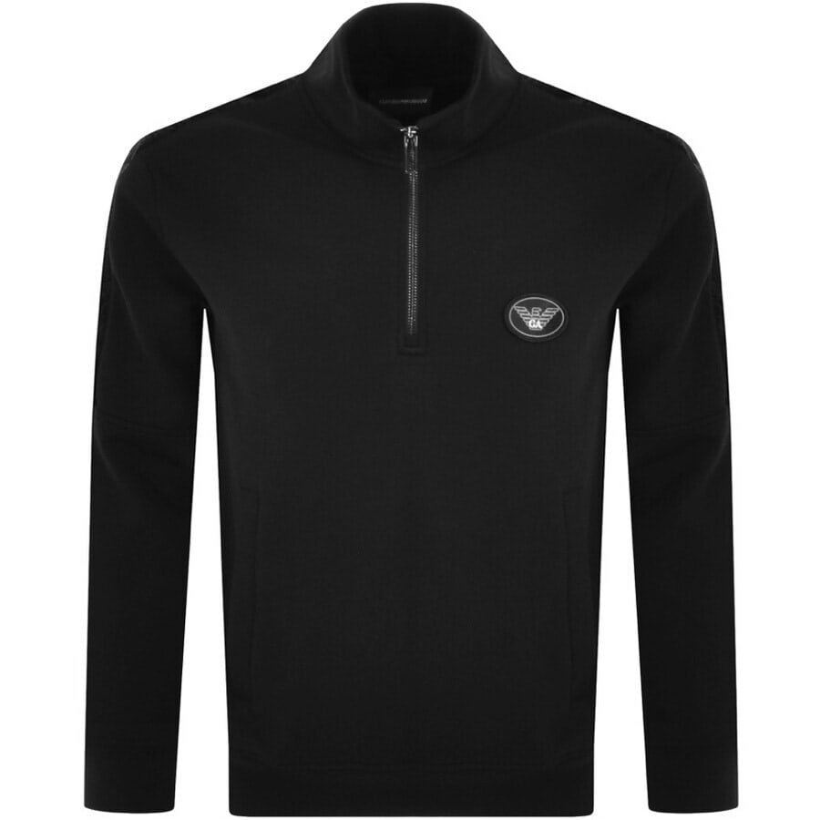 Alternative Image for ProductEmporio Armani crew Neck Tracksuit Black3