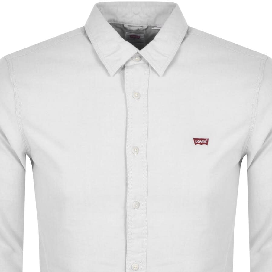 Alternative Image for ProductLevis Battery Slim Fit Long Sleeved Shirt White2