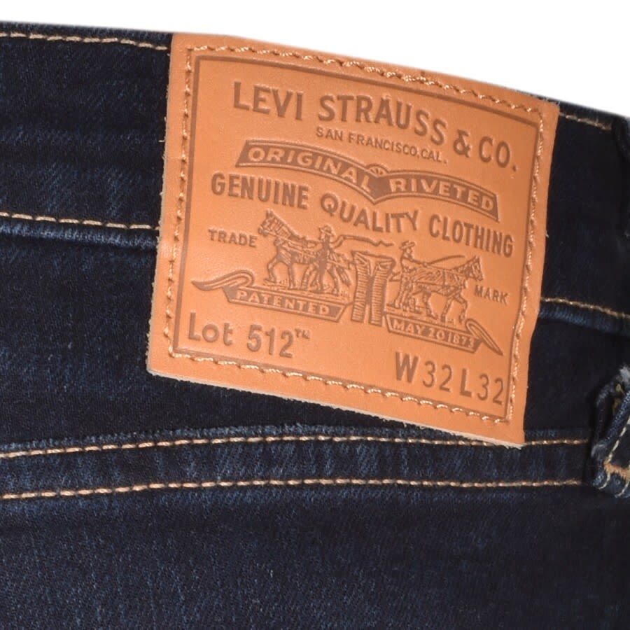 Alternative Image for ProductLevis 512 Slim Tapered Jeans Dark Wash Navy3