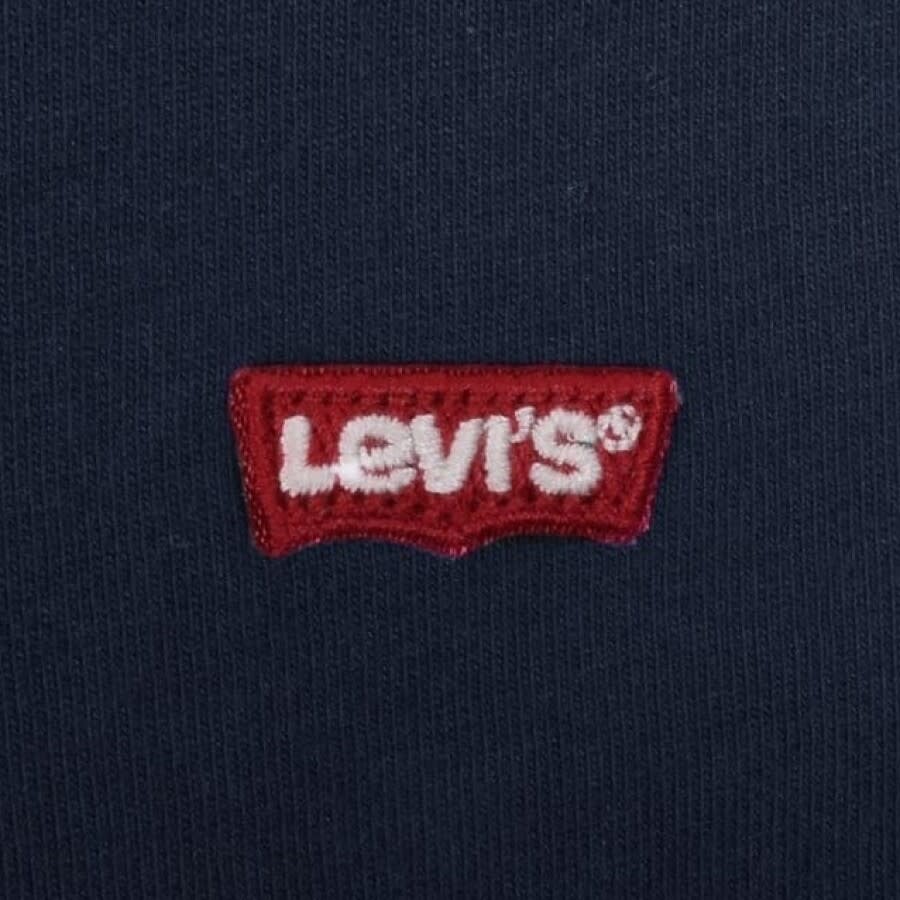 Alternative Image for ProductLevis Original Crew Neck Logo T Shirt Navy3
