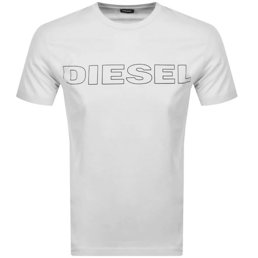 Alternative Image for ProductDiesel UMTEE Jake Two Pack T Shirts White3